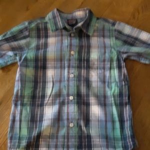 Boys short sleeve button up shirt